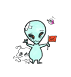 宇宙人ぽっち（個別スタンプ：5）