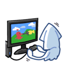つれづれいか（個別スタンプ：34）