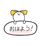 不思議な生物きちこ＆なべべ（個別スタンプ：1）