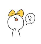 不思議な生物きちこ＆なべべ（個別スタンプ：9）