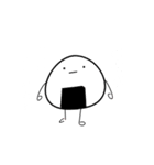 大学生おにぎり。（個別スタンプ：2）