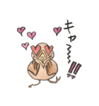 りすずめ（個別スタンプ：18）