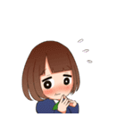 ほんわか女子高生（個別スタンプ：7）
