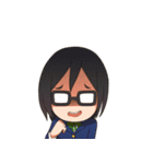 ほんわか女子高生（個別スタンプ：12）