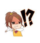 ほんわか女子高生（個別スタンプ：17）