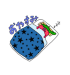 イチゴだってカニ食べたい（個別スタンプ：8）