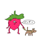 イチゴだってカニ食べたい（個別スタンプ：32）