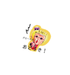 キュートなボブガール（個別スタンプ：9）
