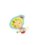 キュートなボブガール（個別スタンプ：14）