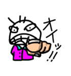 顔面はみ出太郎の毎日（個別スタンプ：13）