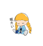カメラ男子とカメラ女子（個別スタンプ：3）