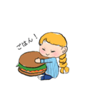 カメラ男子とカメラ女子（個別スタンプ：5）