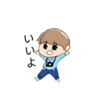 カメラ男子とカメラ女子（個別スタンプ：8）