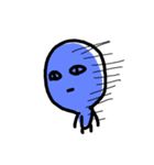 目が笑ってない人（個別スタンプ：14）