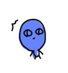 目が笑ってない人（個別スタンプ：16）