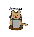 やまねちゃんとにわとりさんの毎日（個別スタンプ：5）