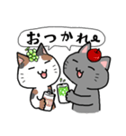 りんごねこと愉快な仲間たち～挨拶編～（個別スタンプ：9）