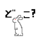 8bit ウサギ（個別スタンプ：5）