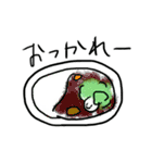 ぶろっこりー3。けっきょくぼっち。（個別スタンプ：19）