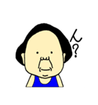 青タンクトップおじさん。（個別スタンプ：19）