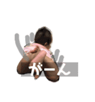 いちかちゃんとTwins dog その1（個別スタンプ：21）