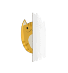 ぼってり猫（個別スタンプ：3）