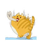 ぼってり猫（個別スタンプ：7）