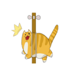 ぼってり猫（個別スタンプ：8）