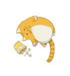 ぼってり猫（個別スタンプ：18）