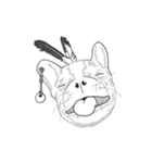 不思議なアボリジニーの犬（個別スタンプ：5）