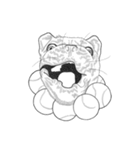 不思議なアボリジニーの犬（個別スタンプ：9）