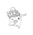 不思議なアボリジニーの犬（個別スタンプ：28）
