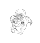 不思議なアボリジニーの犬（個別スタンプ：33）