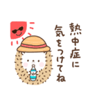 夏ころころハリネズミ（よく使う言葉編）（個別スタンプ：38）