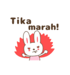 Cute rabbit stickers name, Tika（個別スタンプ：10）