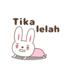 Cute rabbit stickers name, Tika（個別スタンプ：39）