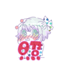 うちゅうじんとおともだち（個別スタンプ：6）