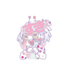 うちゅうじんとおともだち（個別スタンプ：10）