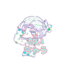 うちゅうじんとおともだち（個別スタンプ：11）