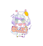 うちゅうじんとおともだち（個別スタンプ：21）