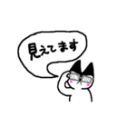 白黒猫の物語（個別スタンプ：29）