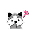 シベリアンハスキーちょんちゃん（個別スタンプ：4）