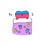 くまくま。スタンプ（個別スタンプ：4）