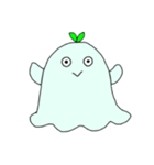 水色オバケ（個別スタンプ：2）