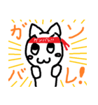 うわめねこ（個別スタンプ：4）