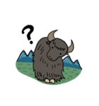 ヤクとチベット（個別スタンプ：3）