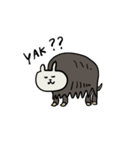 ヤクとチベット（個別スタンプ：32）