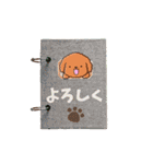 やさしいトイプードル【メモ書き編】（個別スタンプ：2）