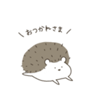 はりねずみのようないきもの（個別スタンプ：3）