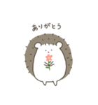はりねずみのようないきもの（個別スタンプ：4）
